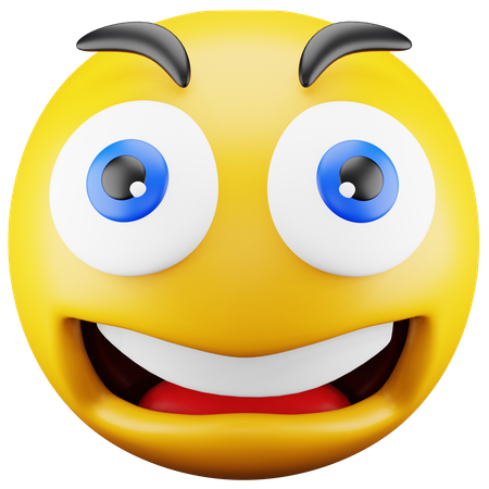 Emoji choqué  3D Icon