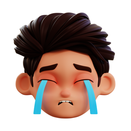 Emoji chorando  3D Icon