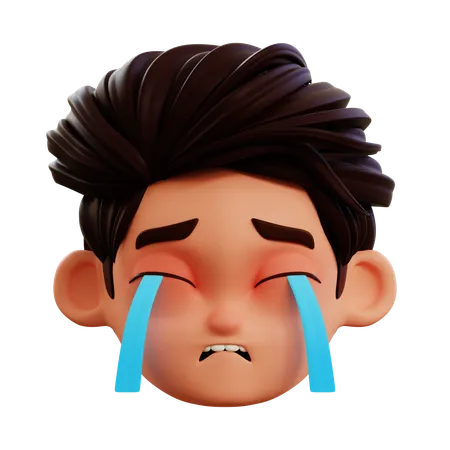 Emoji chorando  3D Icon