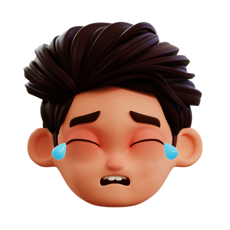 Emoji chorando  3D Icon