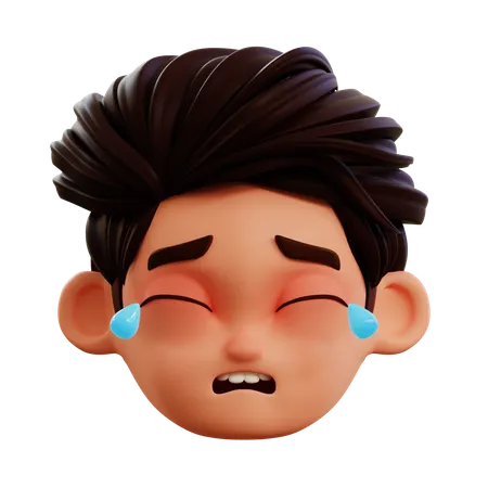 Emoji chorando  3D Icon