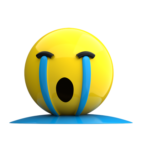 Emoji chorando  3D Icon