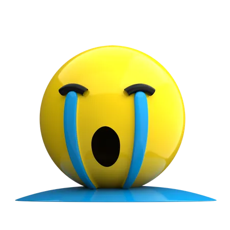 Emoji chorando  3D Icon