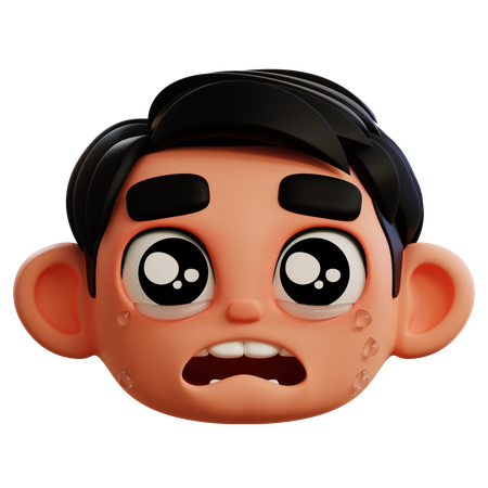 Emoji chorando  3D Icon