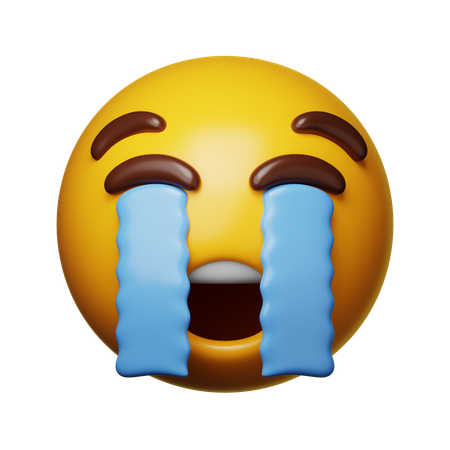 Emoji chorando  3D Icon