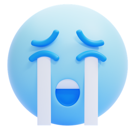 Emoji chorando  3D Icon