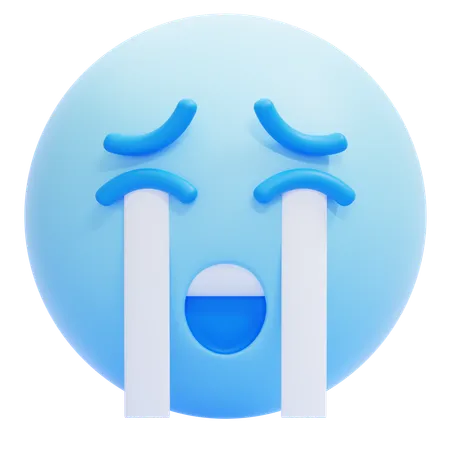 Emoji chorando  3D Icon