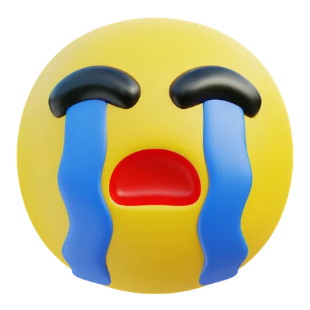 Emoji chorando  3D Icon