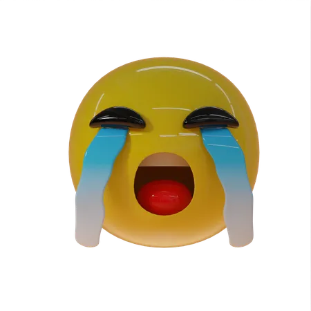 Emoji chorando  3D Icon