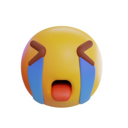 Emoji chorando  3D Icon