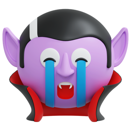 Vampiro chorando  3D Icon