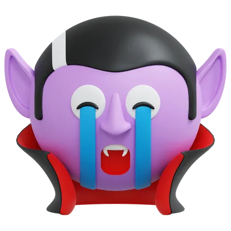 Vampiro chorando  3D Icon