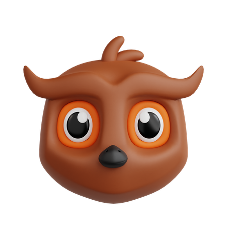 Hibou  3D Icon