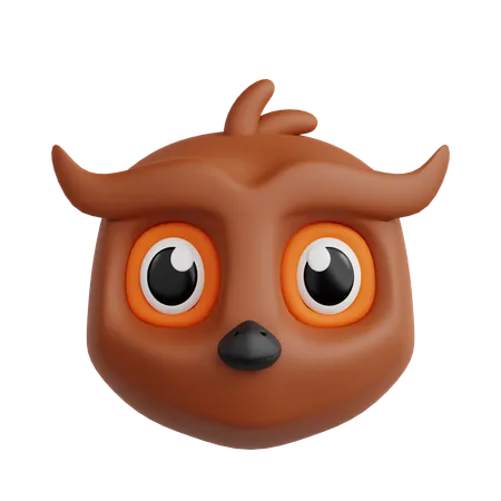 Hibou  3D Icon