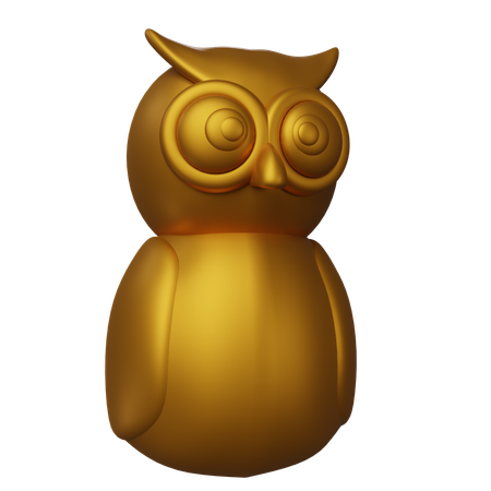 Hibou  3D Icon