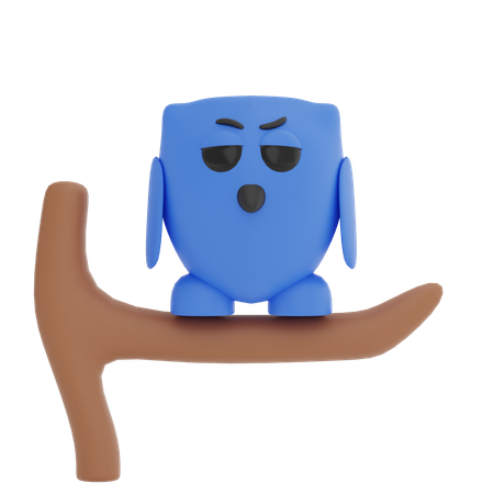 Hibou  3D Illustration