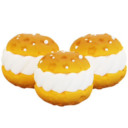 CHOUX A LA CREME  3D Icon