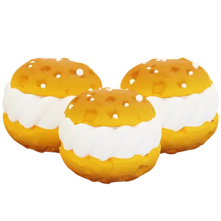 CHOUX A LA CREME  3D Icon