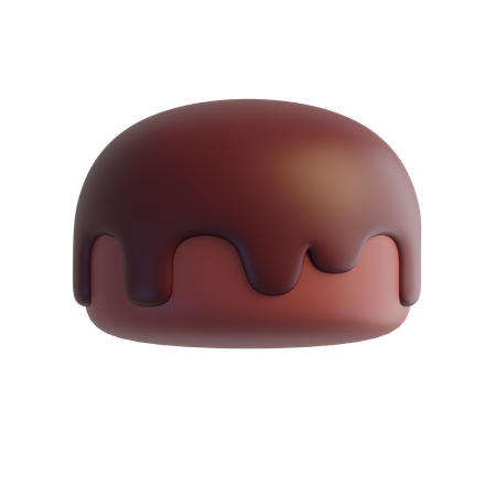 Choux au chocolat  3D Icon