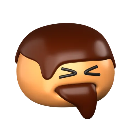 Vomi de choux au chocolat  3D Icon