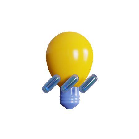 Chovendo ideias  3D Icon