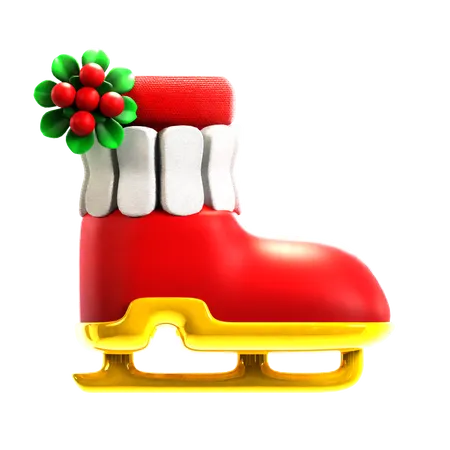 Chrismas Shoes  3D Icon