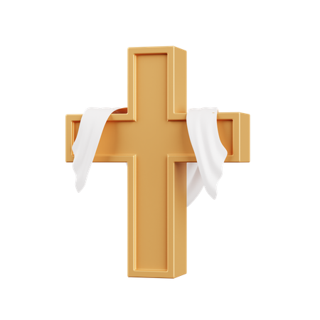 Christ Cross  3D Icon