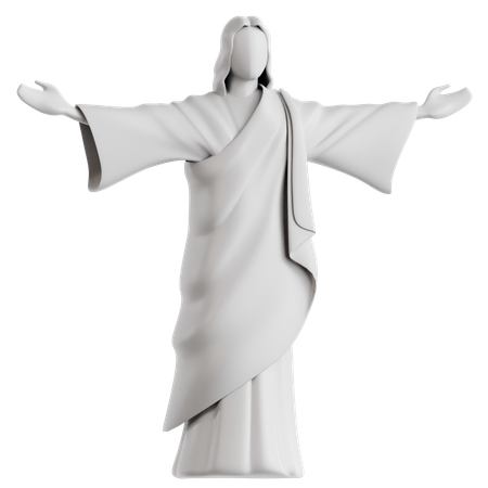 Christ the Redeemer  3D Icon