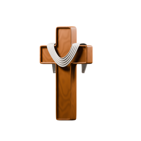 キリスト教の十字架  3D Icon