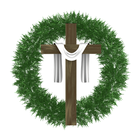 Christian Cross  3D Icon