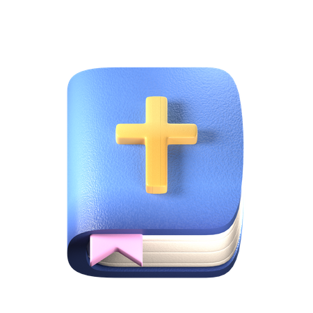 Christian Holy Book  3D Icon