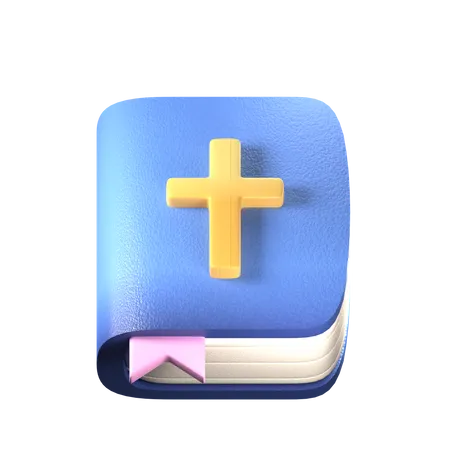 Christian Holy Book  3D Icon