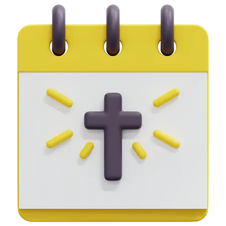 Christianity Day  3D Icon