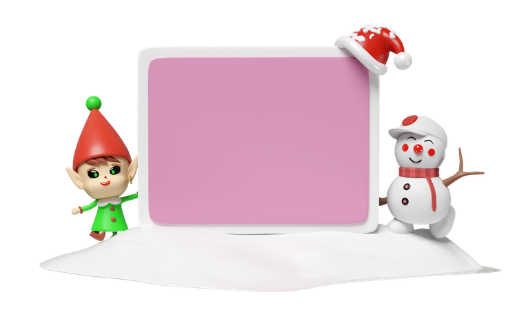 Christmas Ads  3D Icon