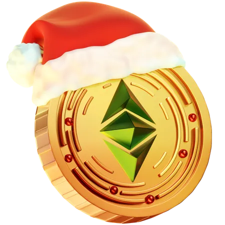 Christmas Algo Coin  3D Icon