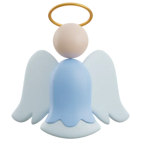 Christmas Angel  3D Icon