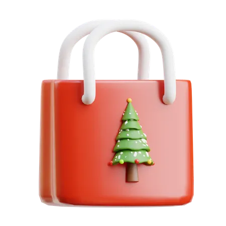 Christmas bag  3D Icon