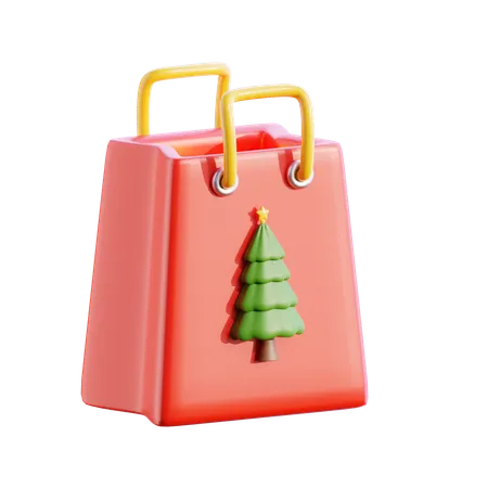 Christmas Bag  3D Icon