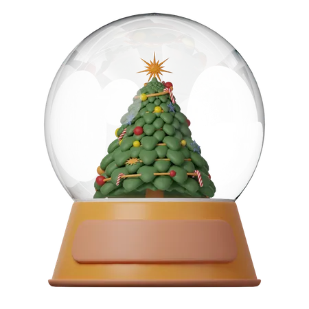3 D Christmas Tree Icon Minimal Decorative Festive Conical Shape Tree New Years Holiday Decor 3 D Design Element In Cartoon Style Icon Isolated On White Background 3 D Illustration 3D Icon