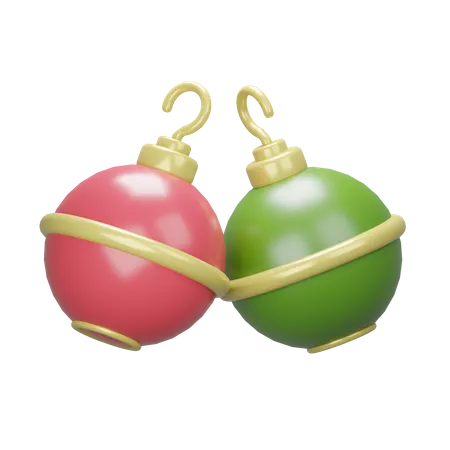 Christmas Ball  3D Icon