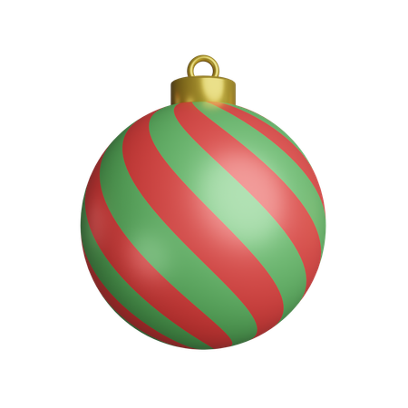 Christmas Ball  3D Icon