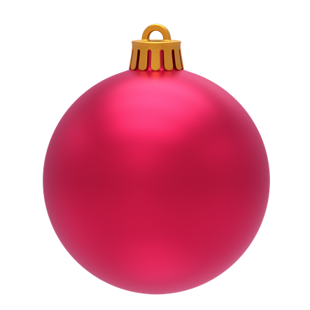 Christmas Ball  3D Icon