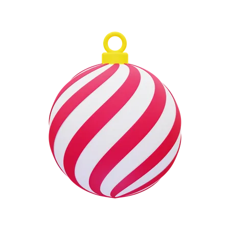 Christmas Ball  3D Icon