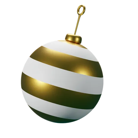 Christmas Ball  3D Icon