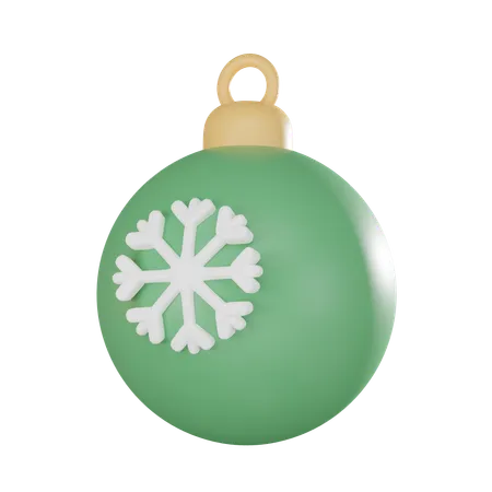 Christmas Ball  3D Icon