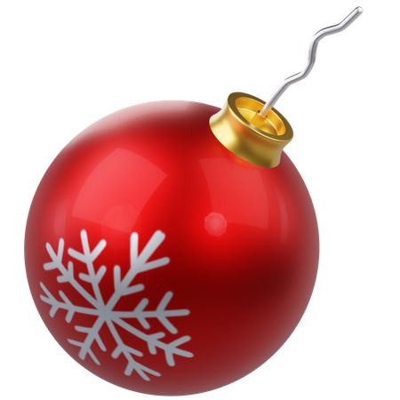 Christmas Ball  3D Icon