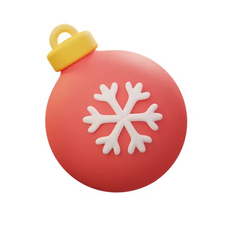 Christmas Ball  3D Icon