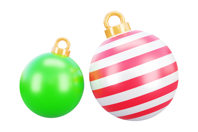 Christmas Ball  3D Icon