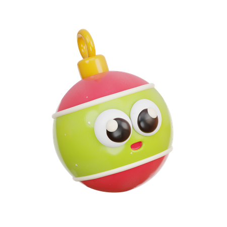 Christmas Ball  3D Icon