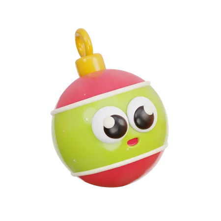 Christmas Ball  3D Icon